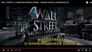 Filme de Mercado Financeiro - Wall Street - O Dinheiro nunca dorme